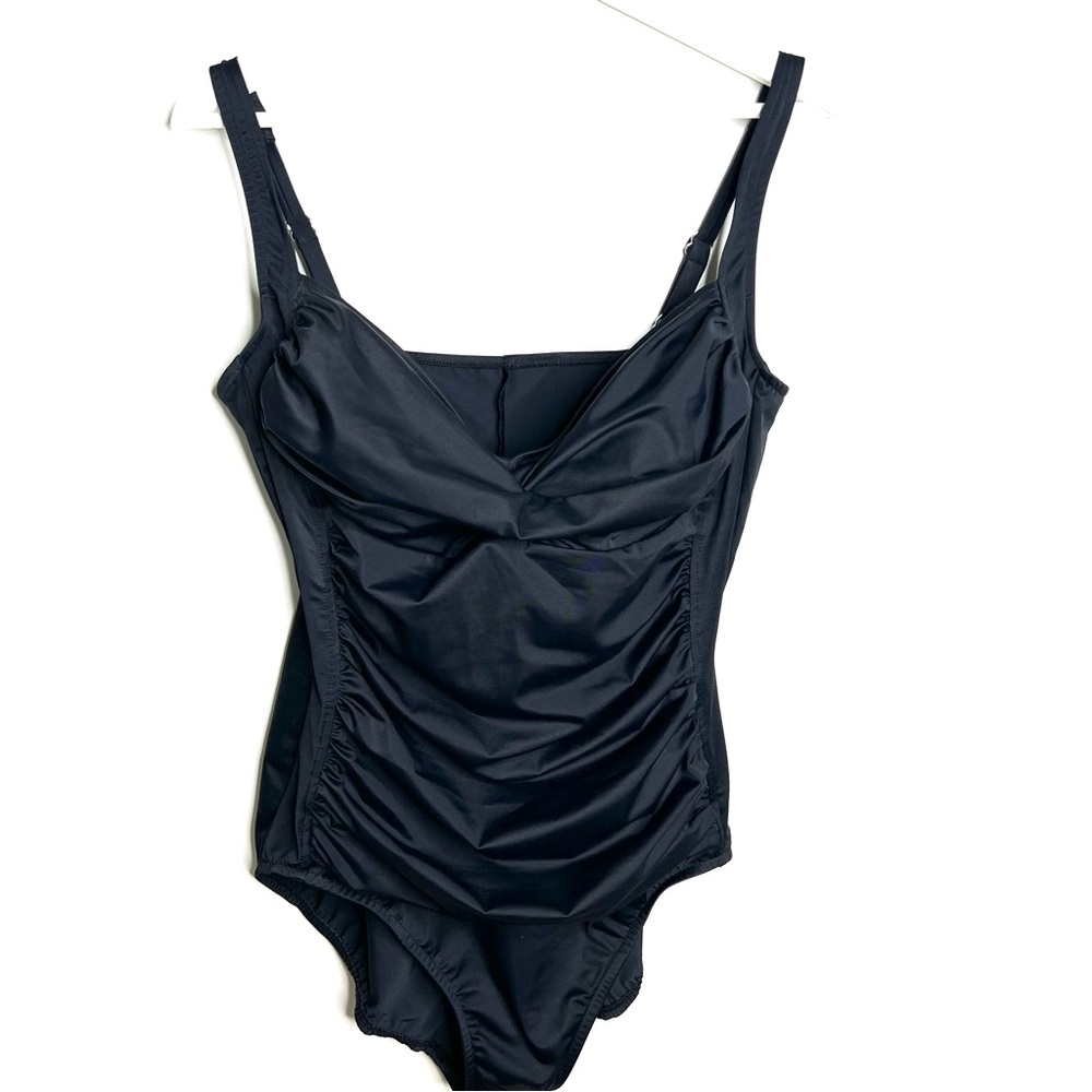 Trimshaper One Piece Swimsuit Black Size 18